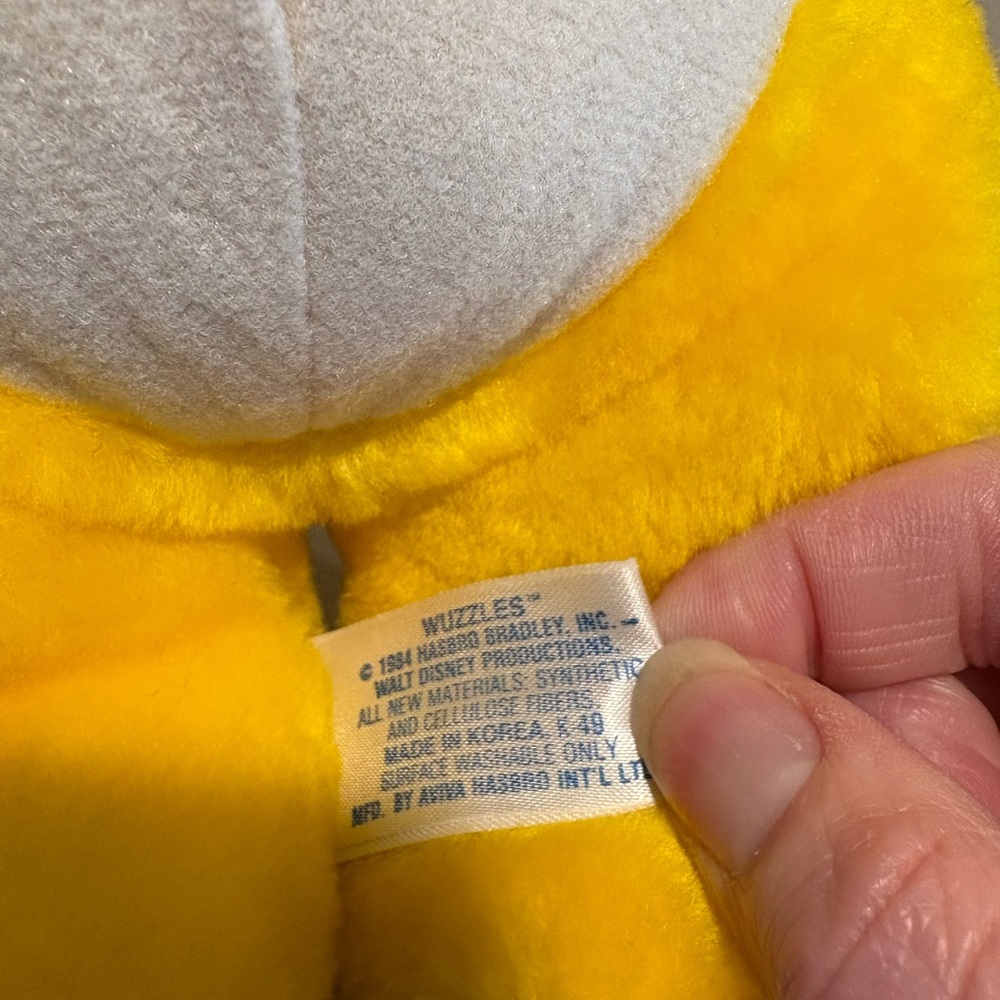 Vintage 1980s Wuzzles stuffed animal - Picture 16 of 16